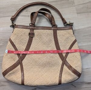 Elegant Tan and Brown Women's Bag